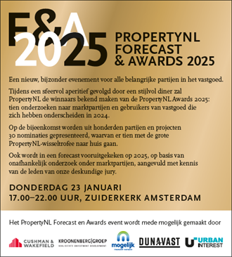 PropertyNL Forecast & Awards 2025 | 23 januari