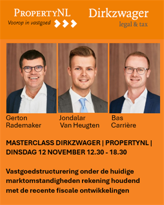 Masterclass Dirkzwager - Vastgoedstructurering | 12 november