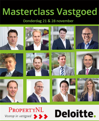 2-daagse Masterclass Vastgoed Deloitte | 21 & 28 november