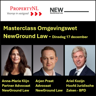 Masterclass Omgevingswet in samenwerking met NewGround Law | 17 december