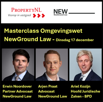 Masterclass Omgevingswet in samenwerking met NewGround Law | 17 december