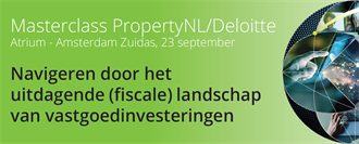 Masterclass Deloitte - Navigeren door het uitdagende (fiscale) landschap van vastgoedinvesteringendinsdag 23 september 