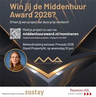 Meld een project aan voor de Middenhuur Award 2026