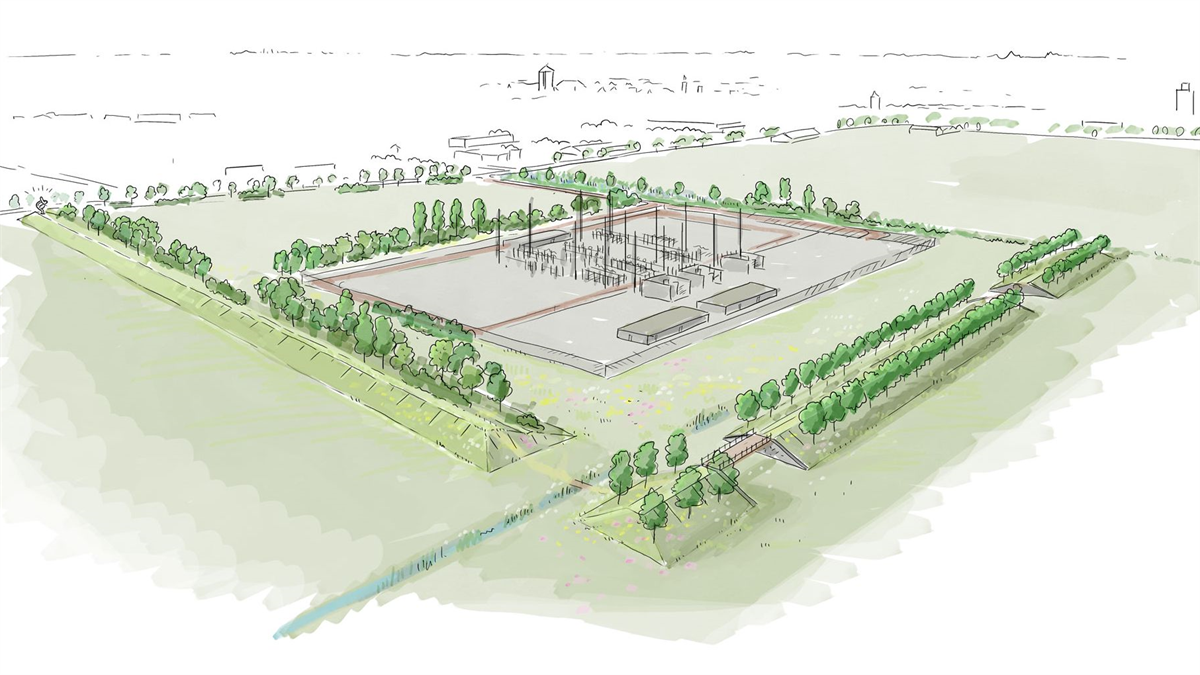 Conflict over grond stroomstation onder hoogs...