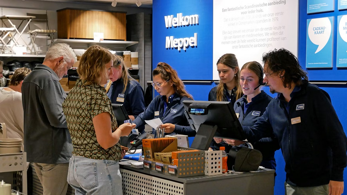 Jysk opent winkel van 1500 m² in Meppel