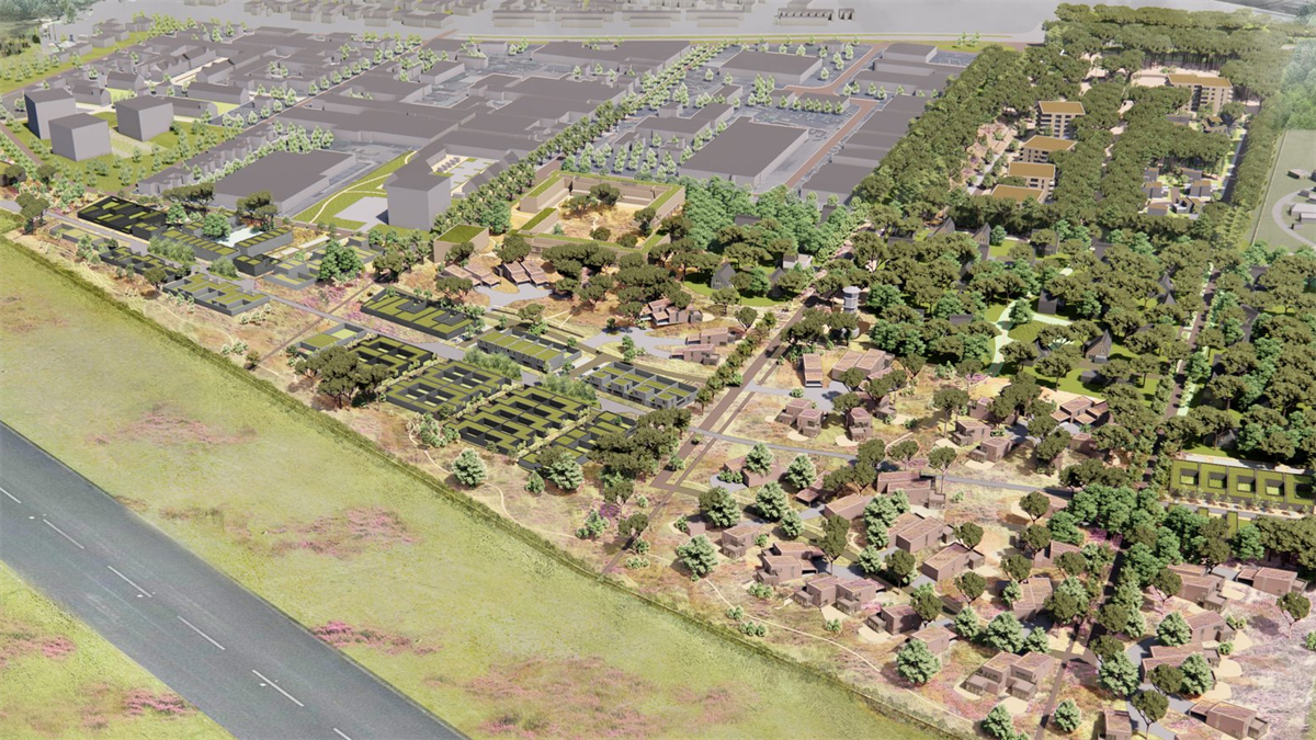 Vijfhonderd woningen op project De Vliegbasis in Soesterberg