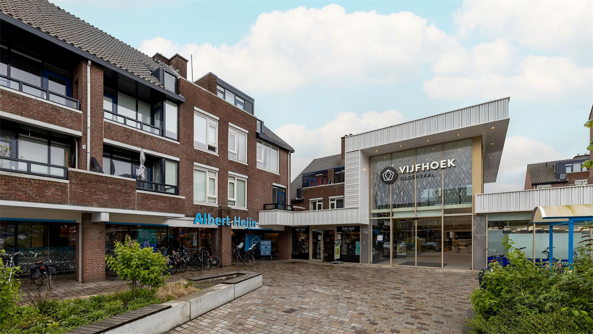 Wat ving URW voor Twents winkelcentrum?